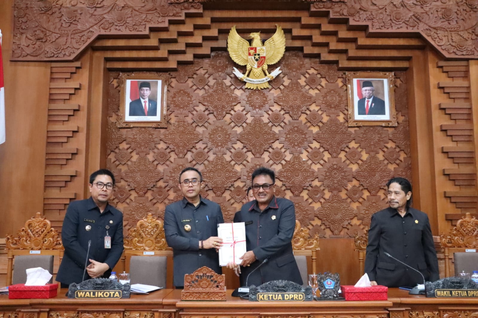 PEMBUKAAN RAPAT PARIPURNA KE-22 MASA PERSIDANGAN III DPRD KOTA DENPASAR