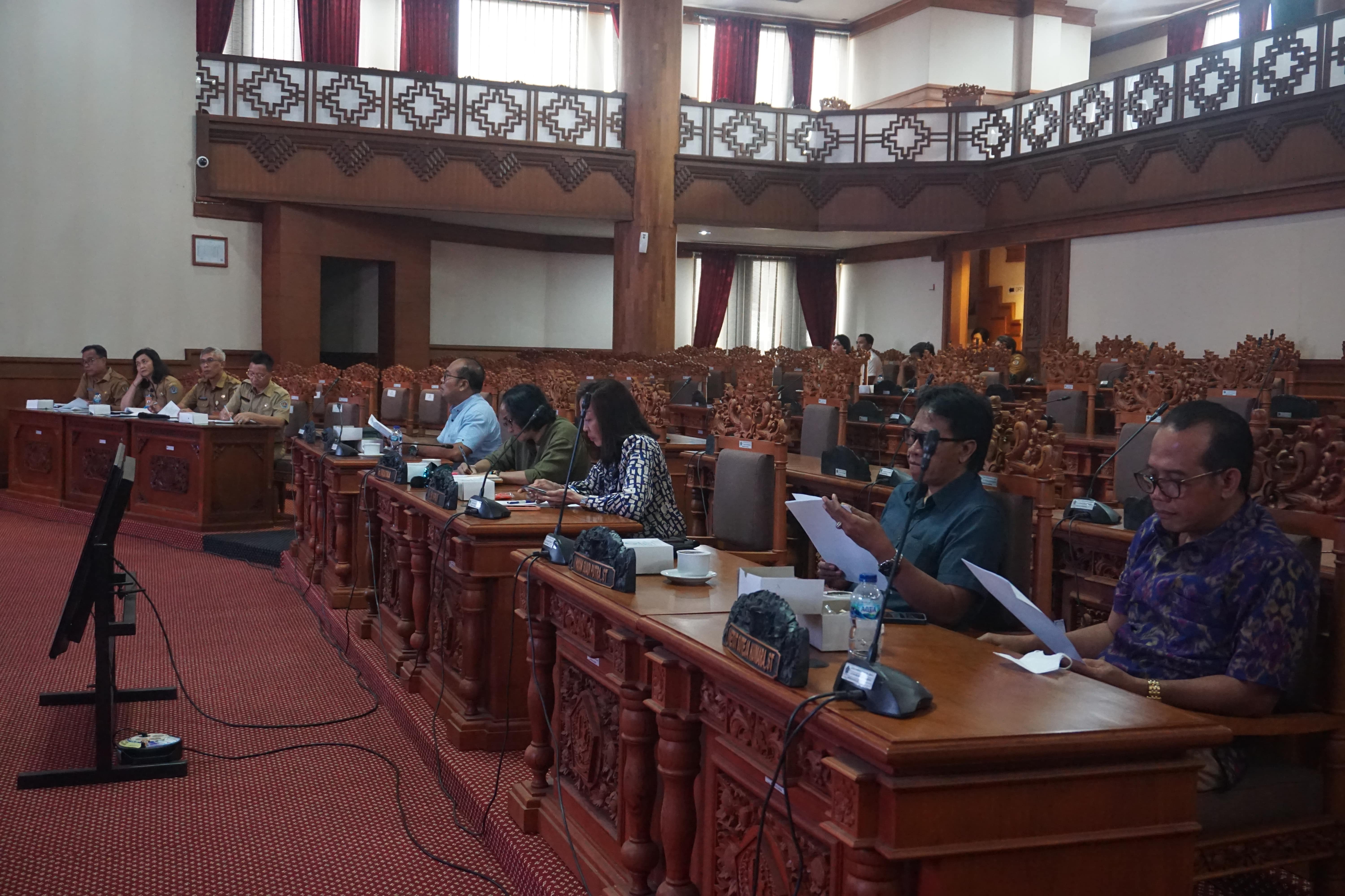 BADAN MUSYAWARAH DPRD KOTA DENPASAR TETAPKAN KEGIATAN DEWAN BULAN JULI 2024