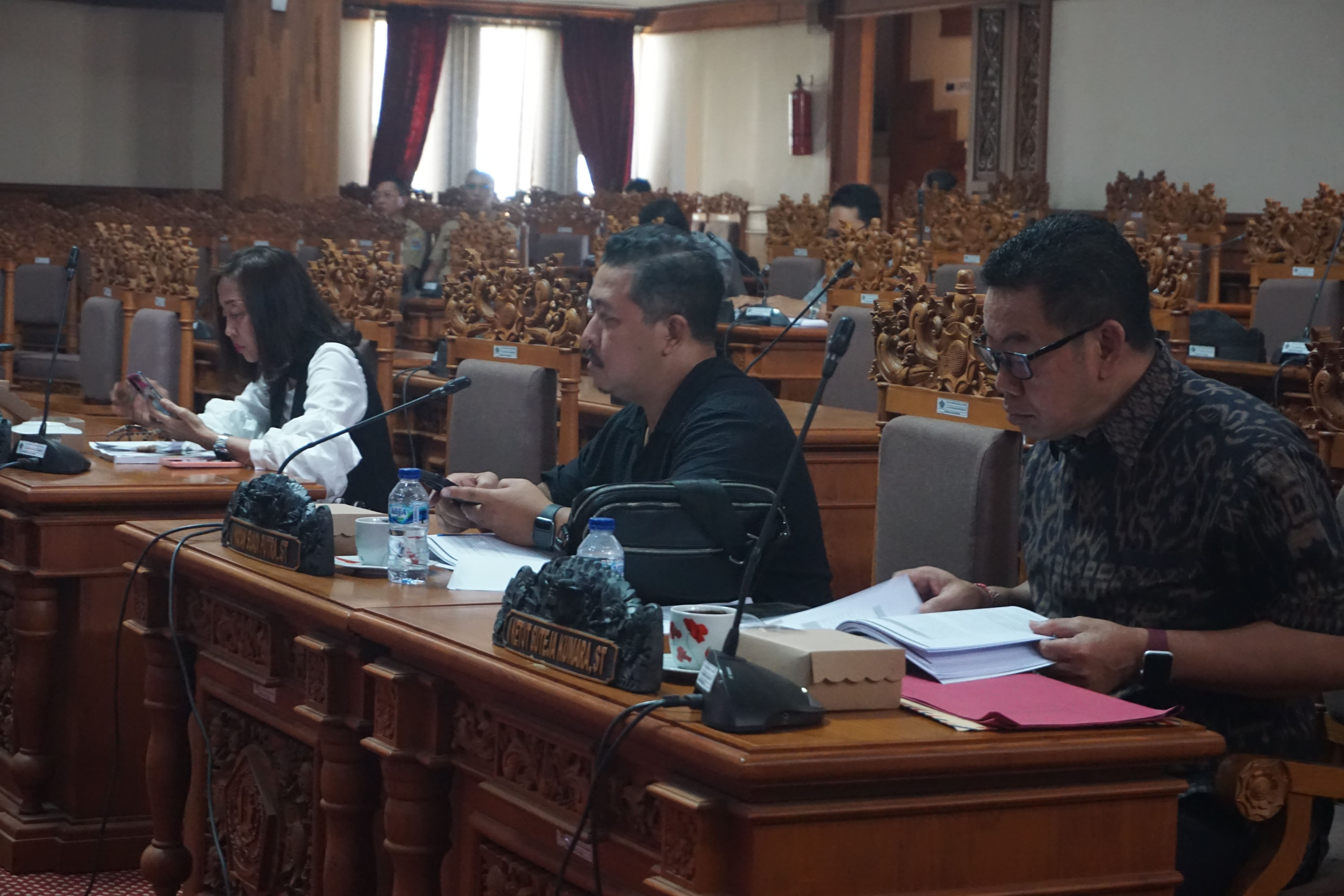 PEMBAHASAN RANPERDA RPJPD KOTA DENPASAR 2025-2045 OLEH PANSUS XXIX
