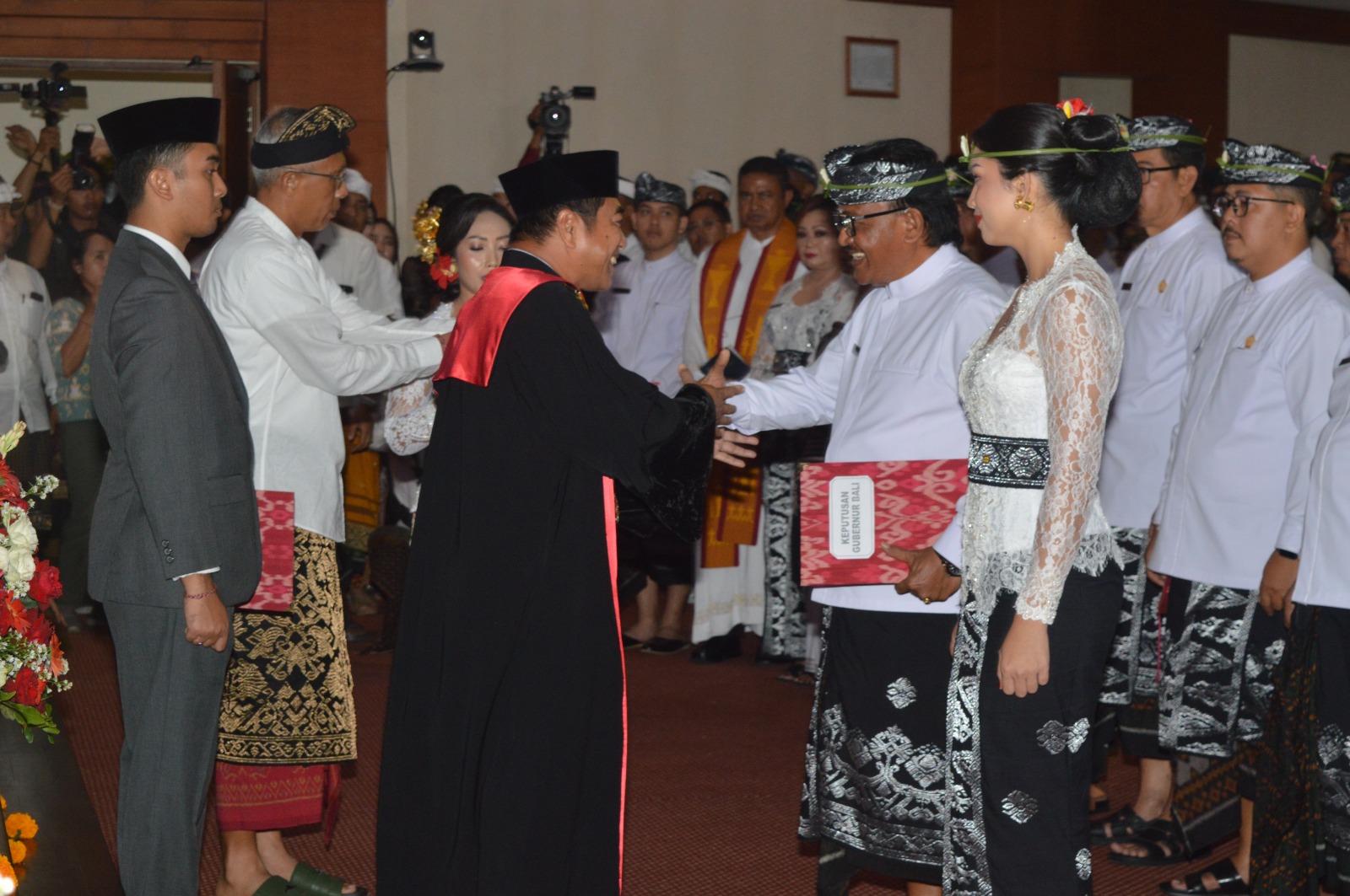 RAPAT PARIPURNA PENGUCAPAN SUMPAH/JANJI ANGGOTA DPRD KOTA DENPASAR MASA JABATAN 2024-2029