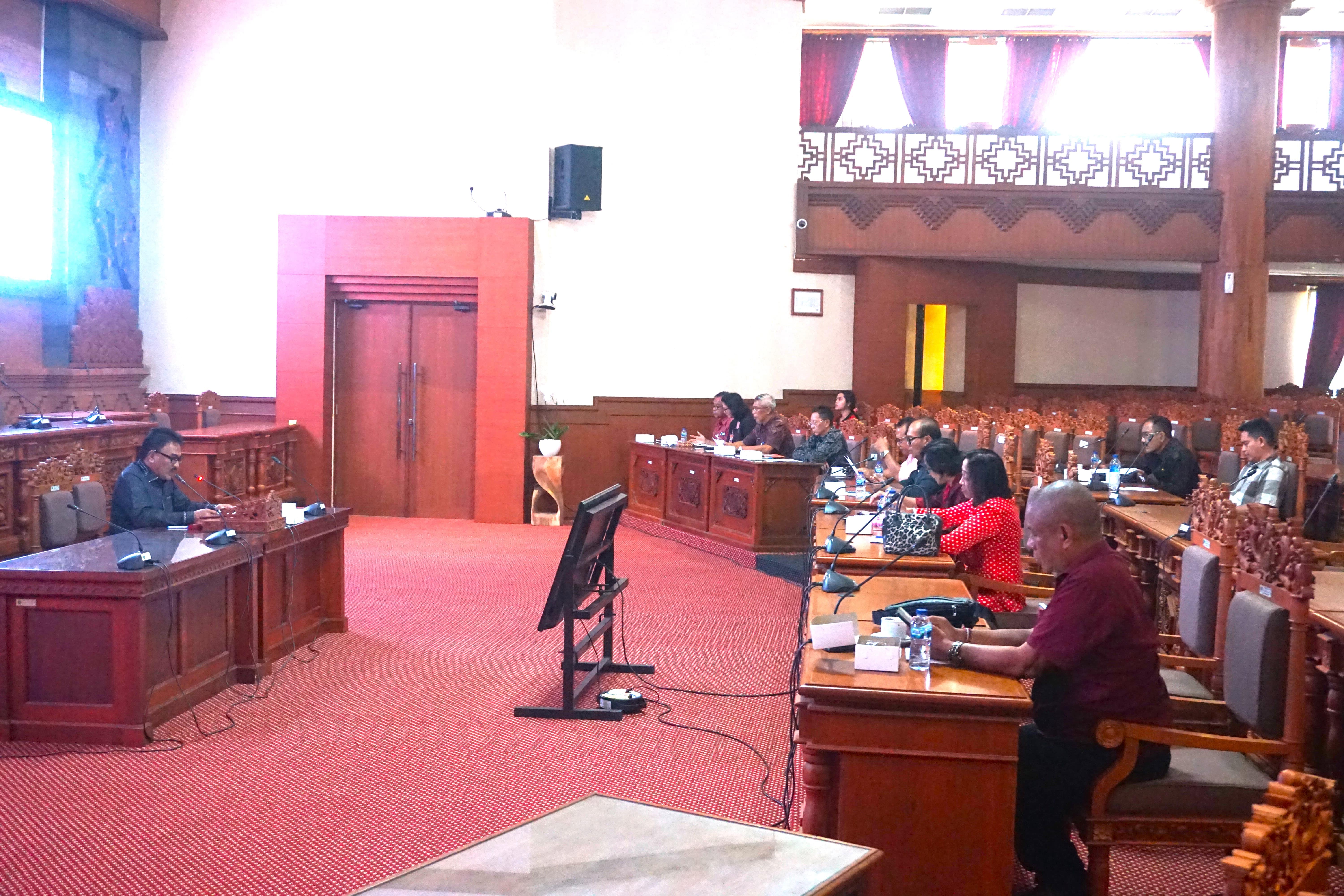 BADAN MUSYAWARAH DPRD KOTA DENPASAR TETAPKAN KEGIATAN DEWAN BULAN MARET 2024