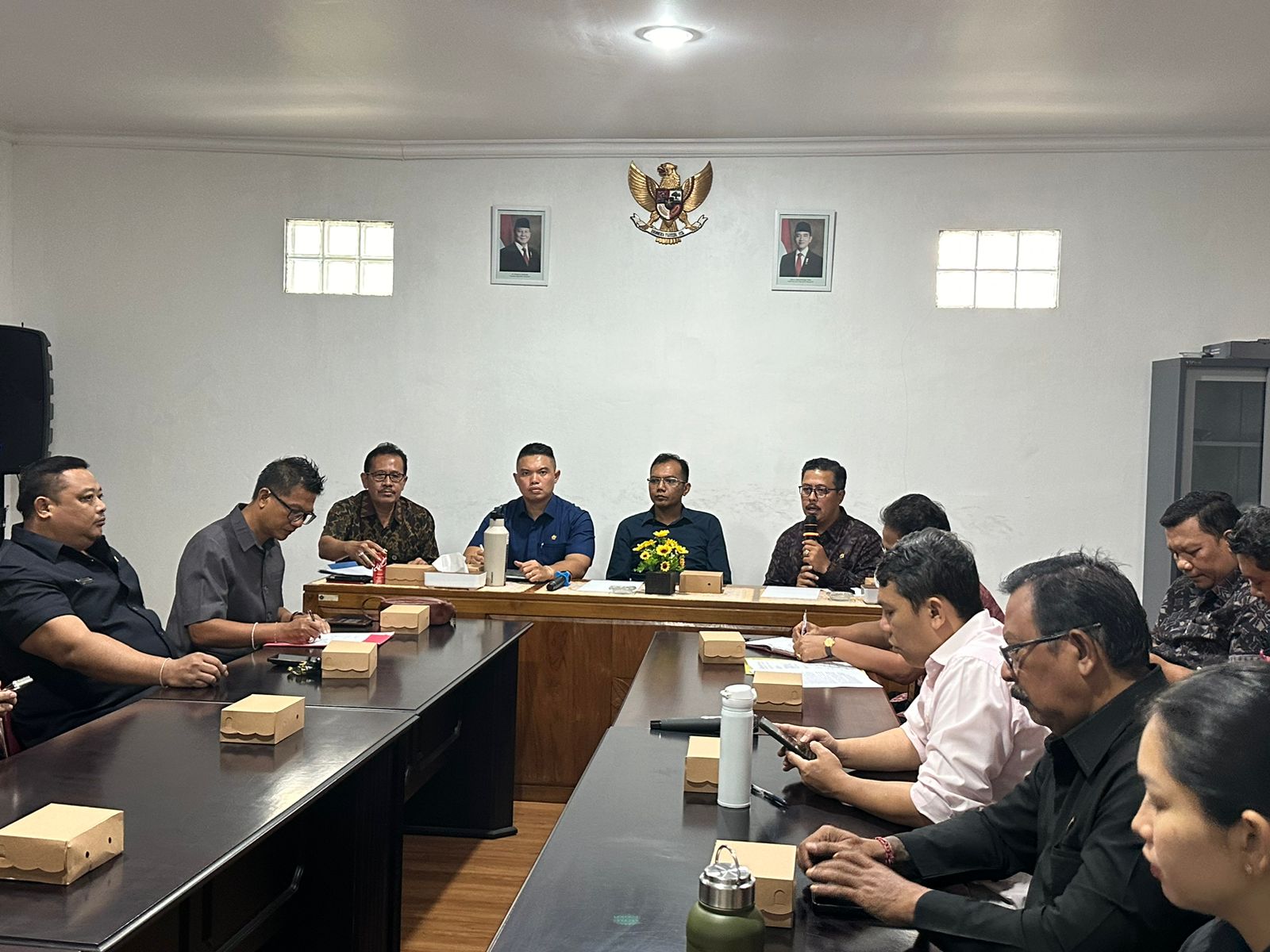 TURUN LAPANGAN KOMISI II DAN III KE PERUMDA PERUMDA PASAR SEWAKADARMA BAHAS BANGUNAN PASAR BADUNG