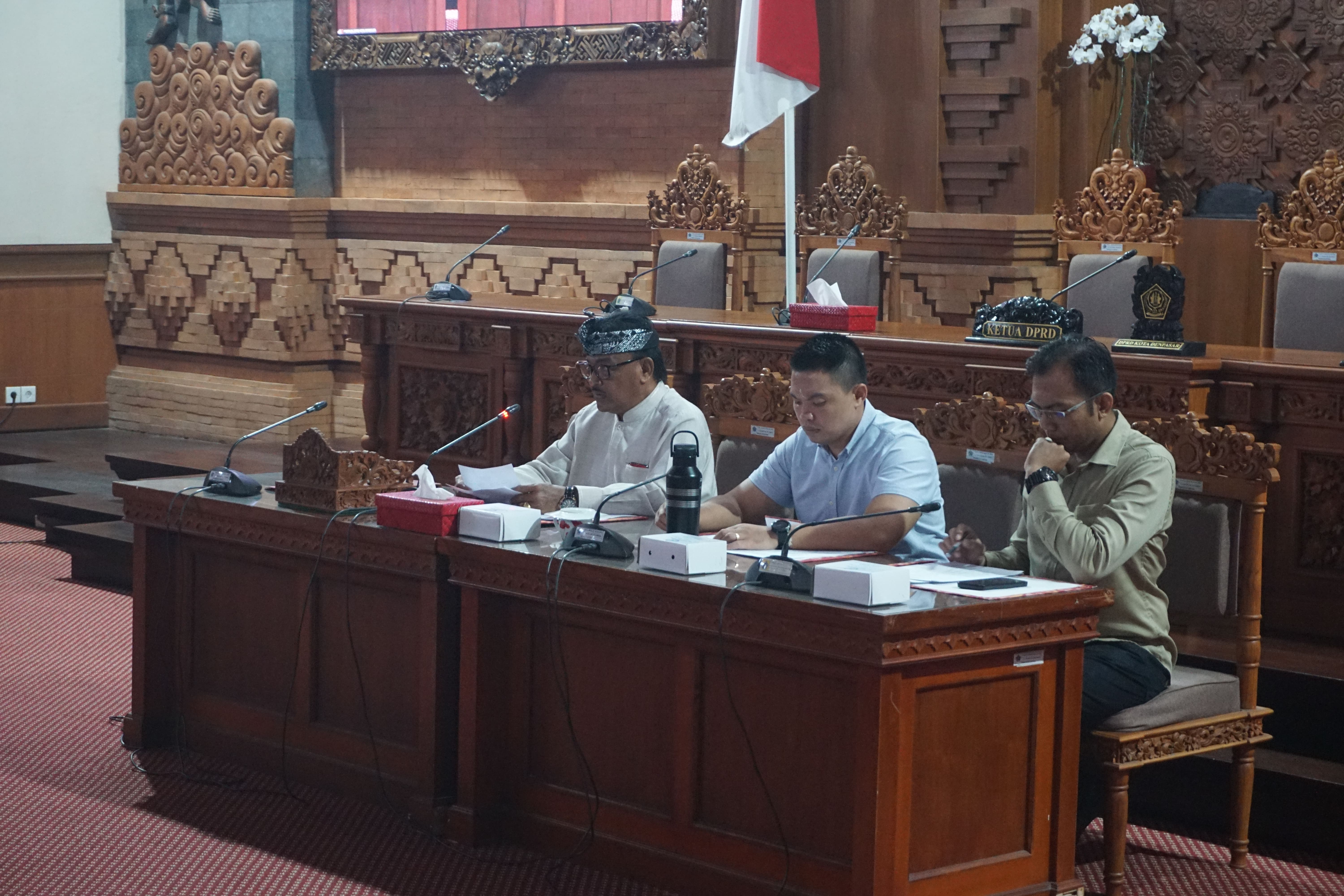 BANMUS DPRD KOTA DENPASAR AGENDAKAN PENYAMPAIAN PIDATO WALIKOTA DENPASAR MASA JABATAN 2025-2030 PADA TANGGAL 4 MARET 2025