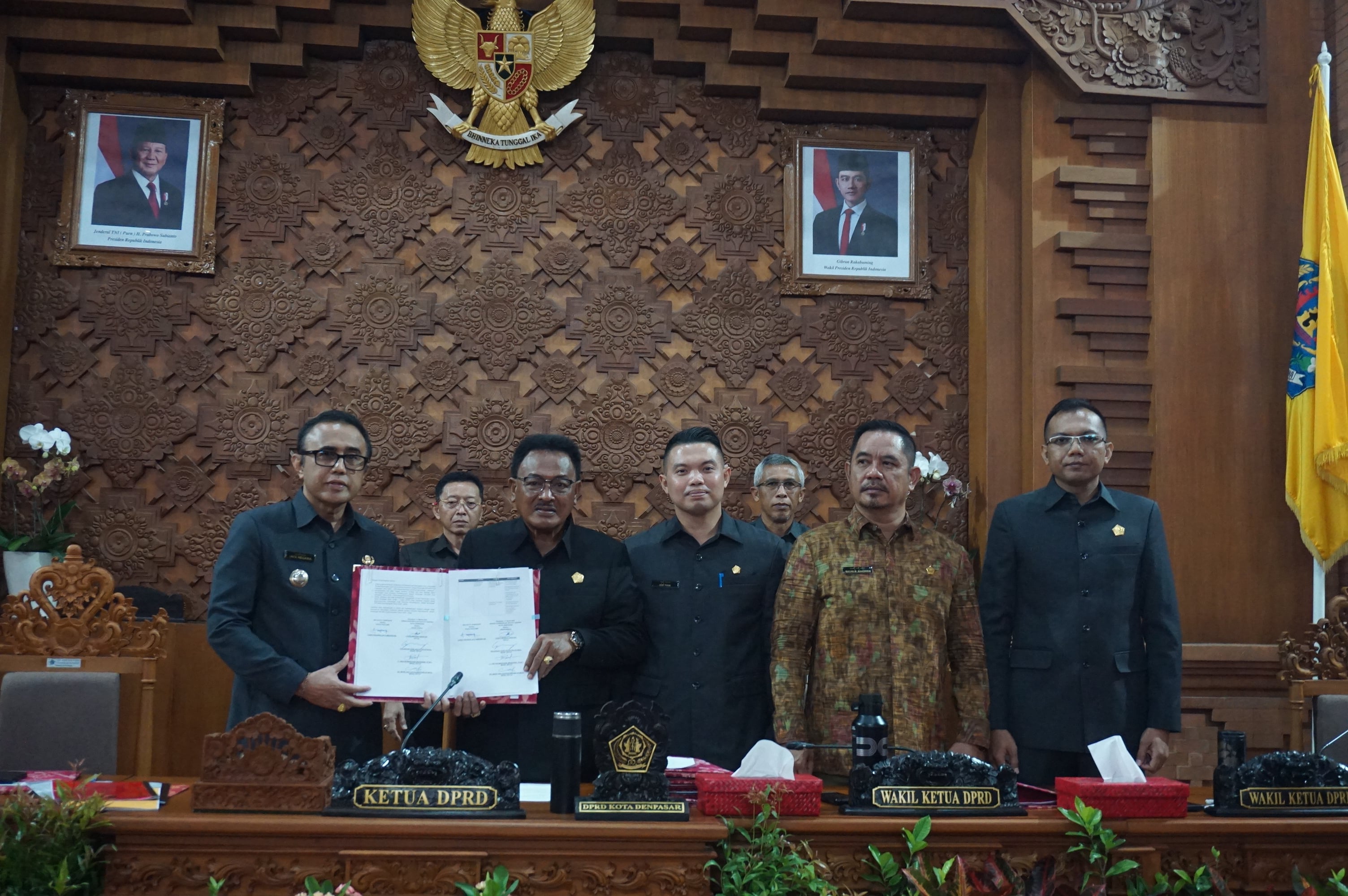 SELURUH FRAKSI DPRD SEPAKATI RANWAL RPJMD KOTA DENPASAR TAHUN 2025-2029 UNTUK DITINDAKLANJUTI SESUAI DENGAN PERATURAN PERUNDANG-UNDANGAN